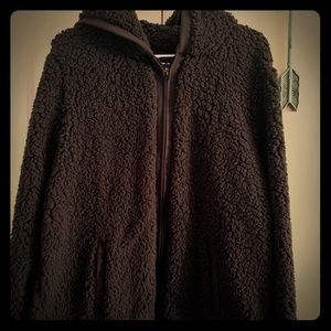 Super cute heavy hoody zip up with ears.